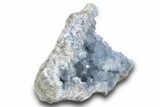Crystal Filled Celestine (Celestite) Geode Section - Madagascar #300112-2